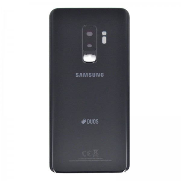 Samsung Galaxy S9 Plus Dual (G965F/DS) Original Akkudeckel Serviceware Midnight Black GH82-15660A