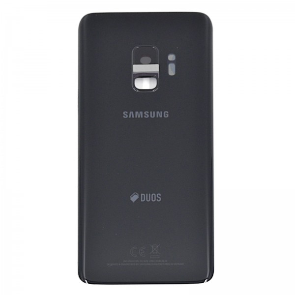 Samsung Galaxy S9 Dual (G960F) Original Akkudeckel Serviceware Midnight Black GH82-15875A